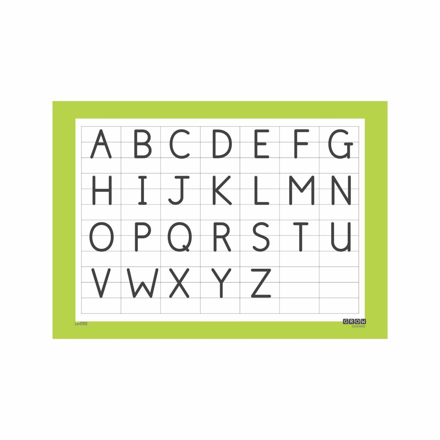 Uppercase - Wallchart