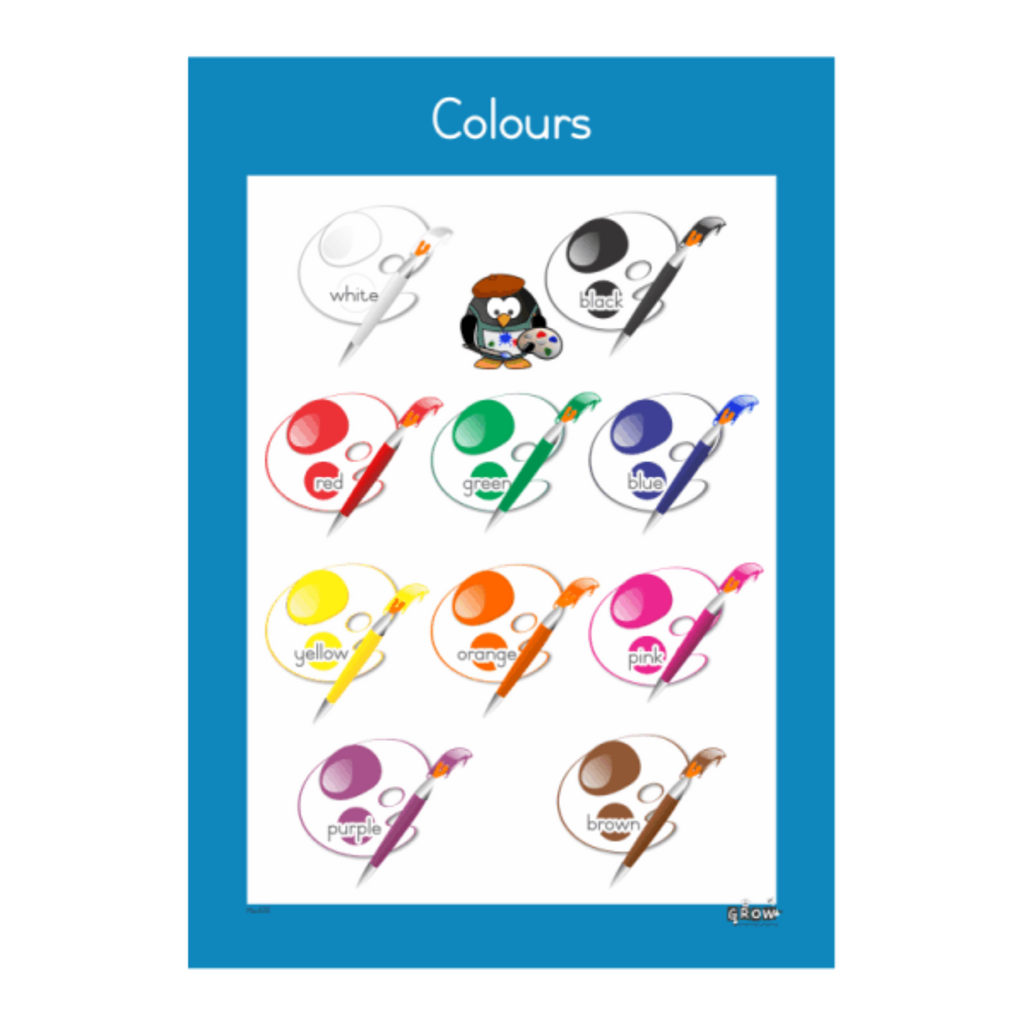 Wallchart - Colours