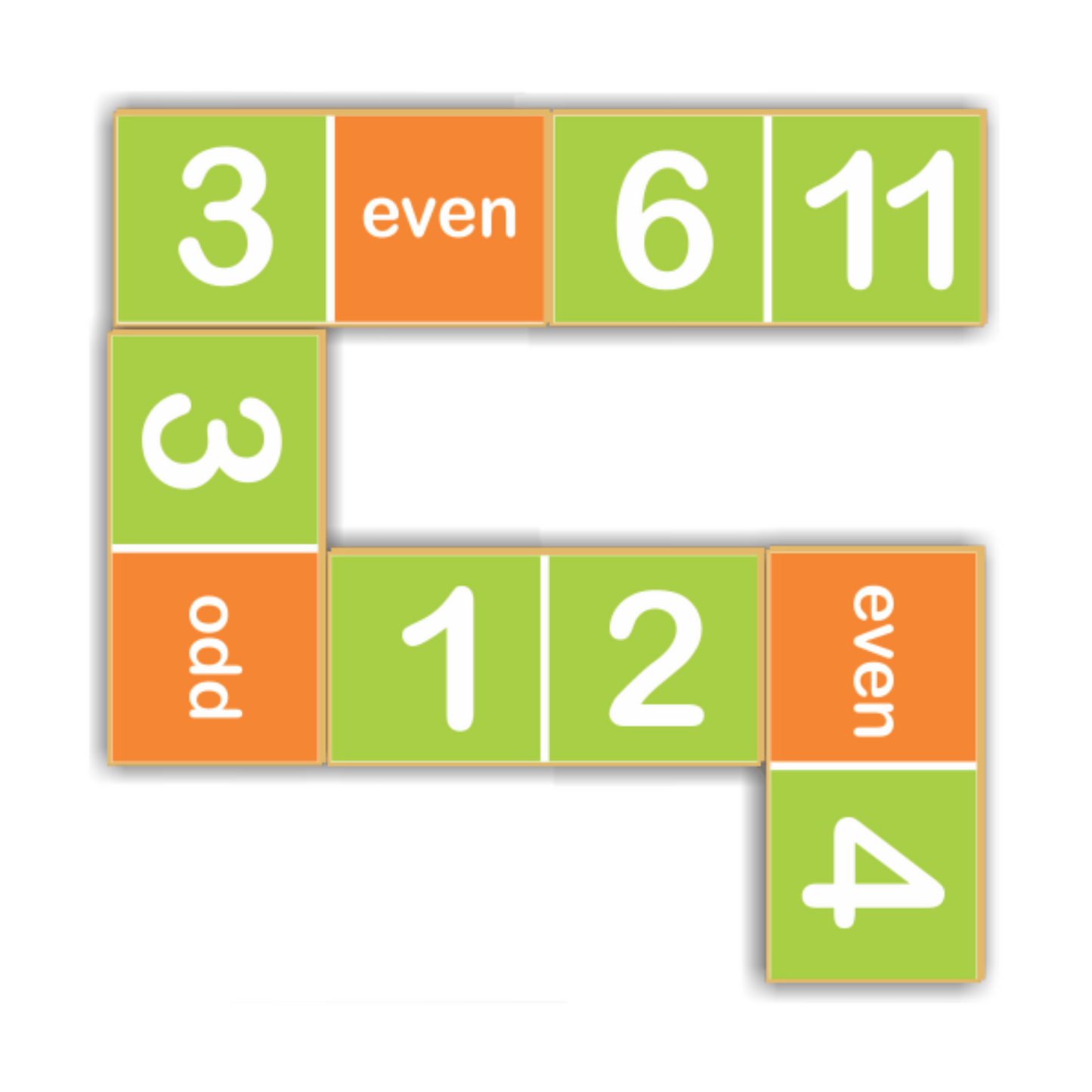 Dominoes - Odd & Even