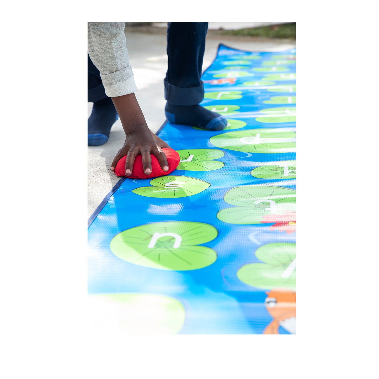 Language Hopscotch Mat