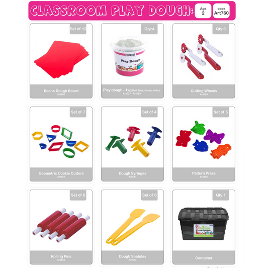 Classroom Play Dough Kit