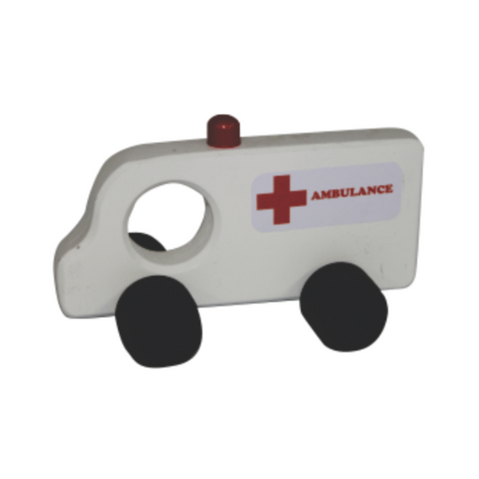 Ambulance - Small Wooden