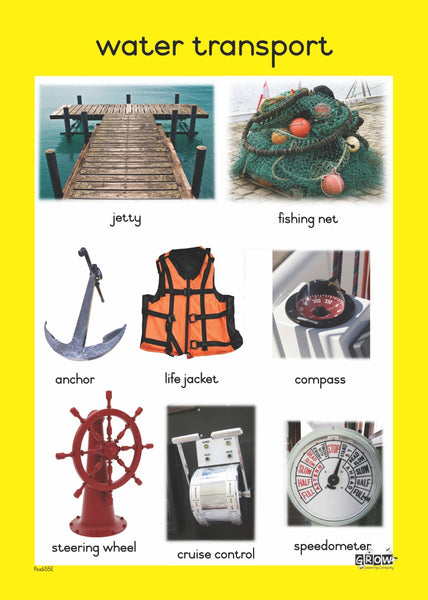 Water Transport - Foundation Phase Theme | Grow Learning Company
