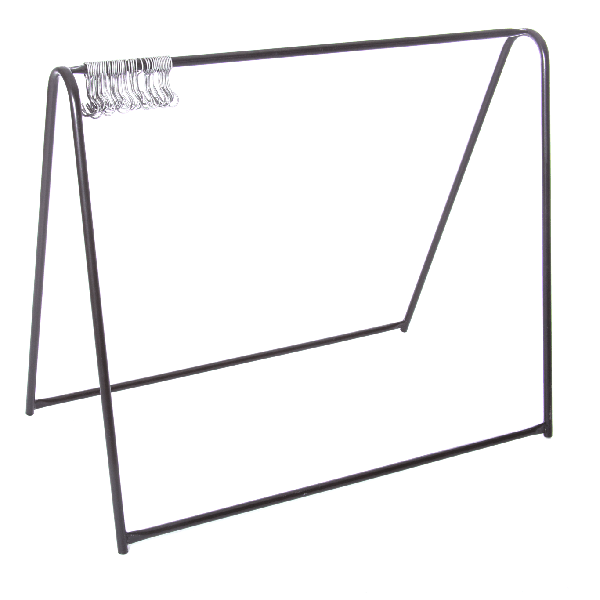 Poster Stand with Hooks