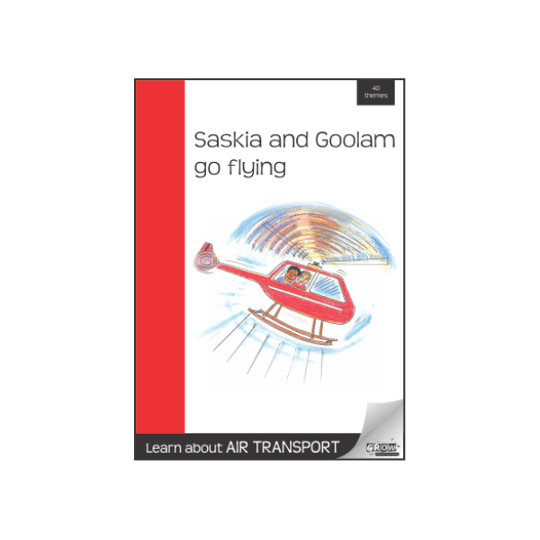 Saskia and Goolam Go Flying