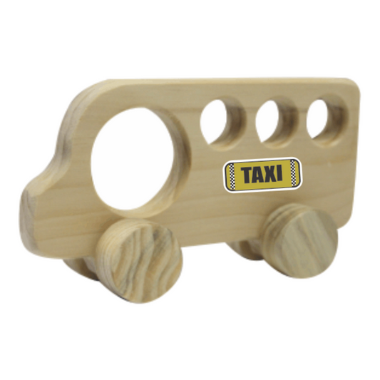 Taxi - Large Wooden