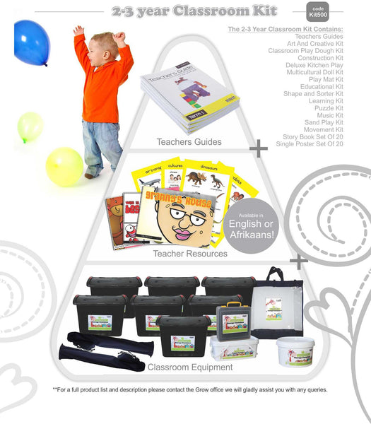 Classroom Kit: 2 to 3 Years