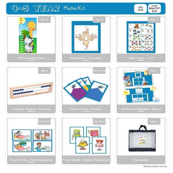 Maths Kit - 4 to 5 Years