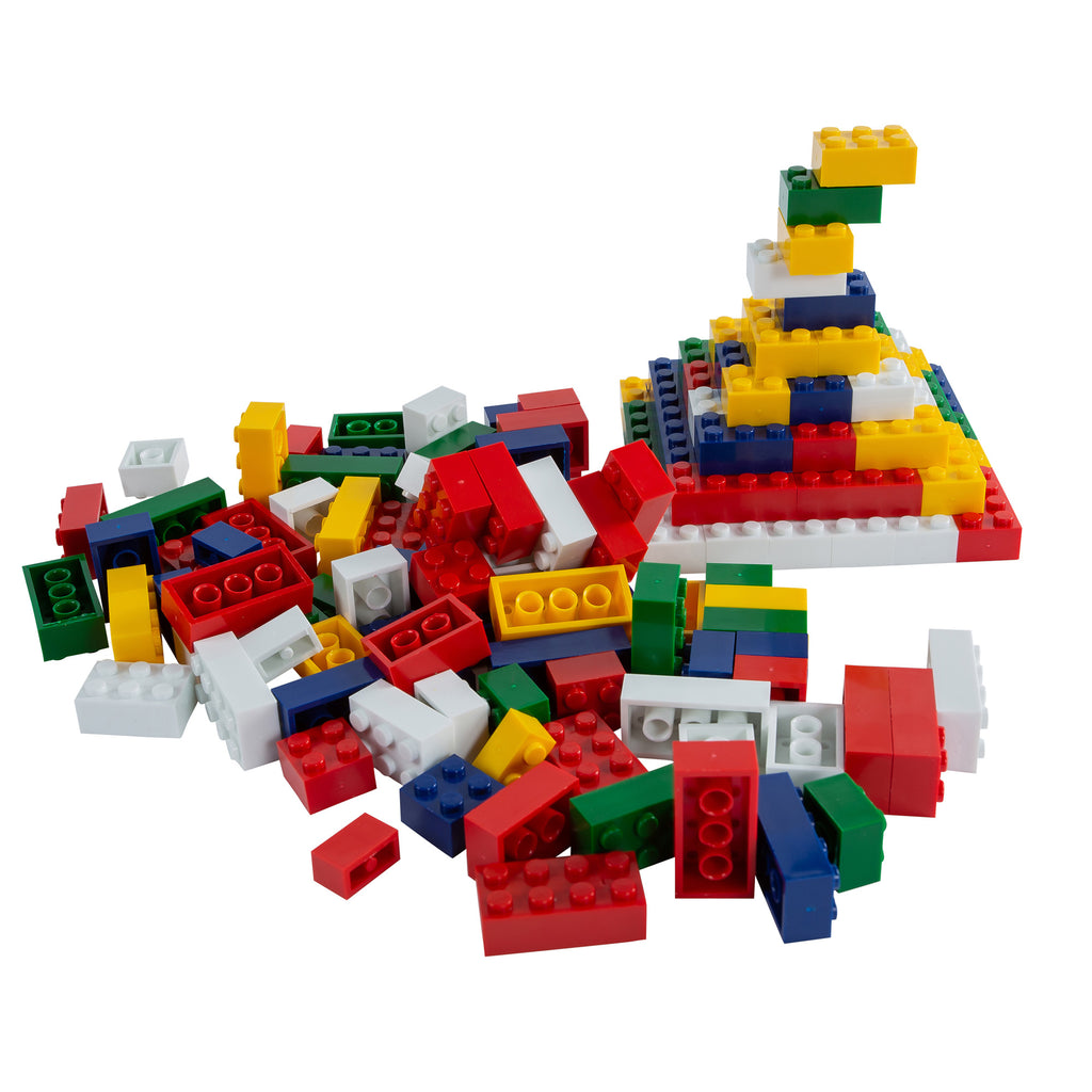 Assorted Basic Plastic Building Blocks - Small