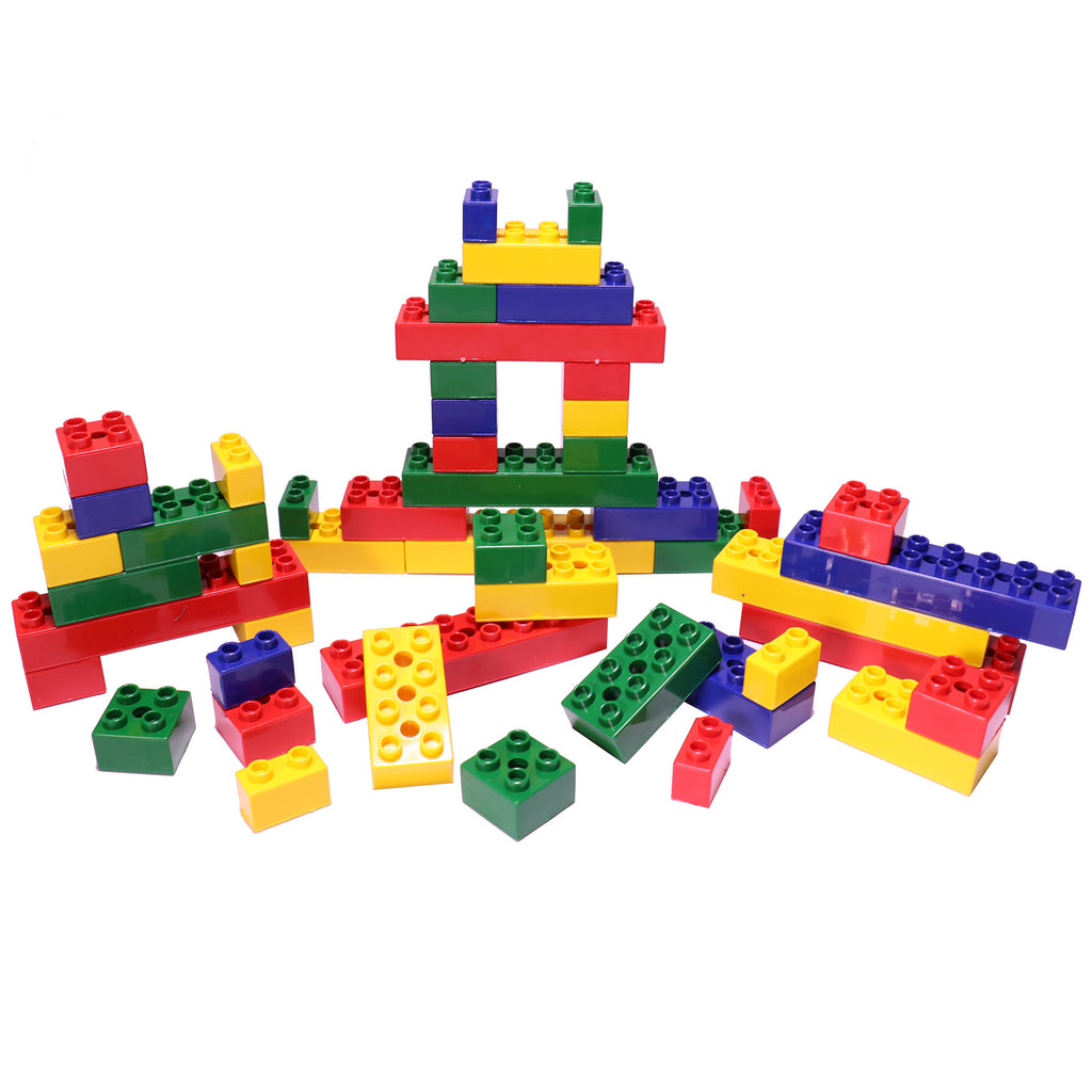 Basic Plastic Building Blocks - Jumbo