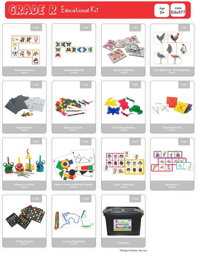 Maths Kit - Grade R | Grow Learning Company
