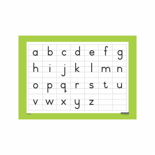 Lowercase - Wallchart