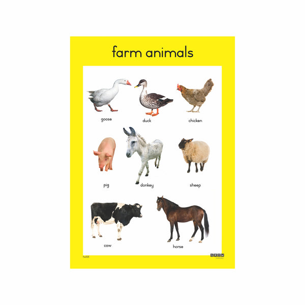 Farm Animals - Single Theme Chart