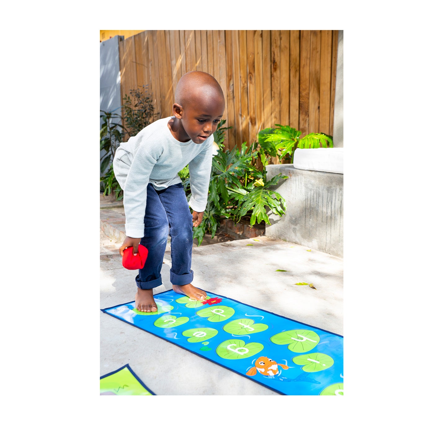 Language Hopscotch Mat
