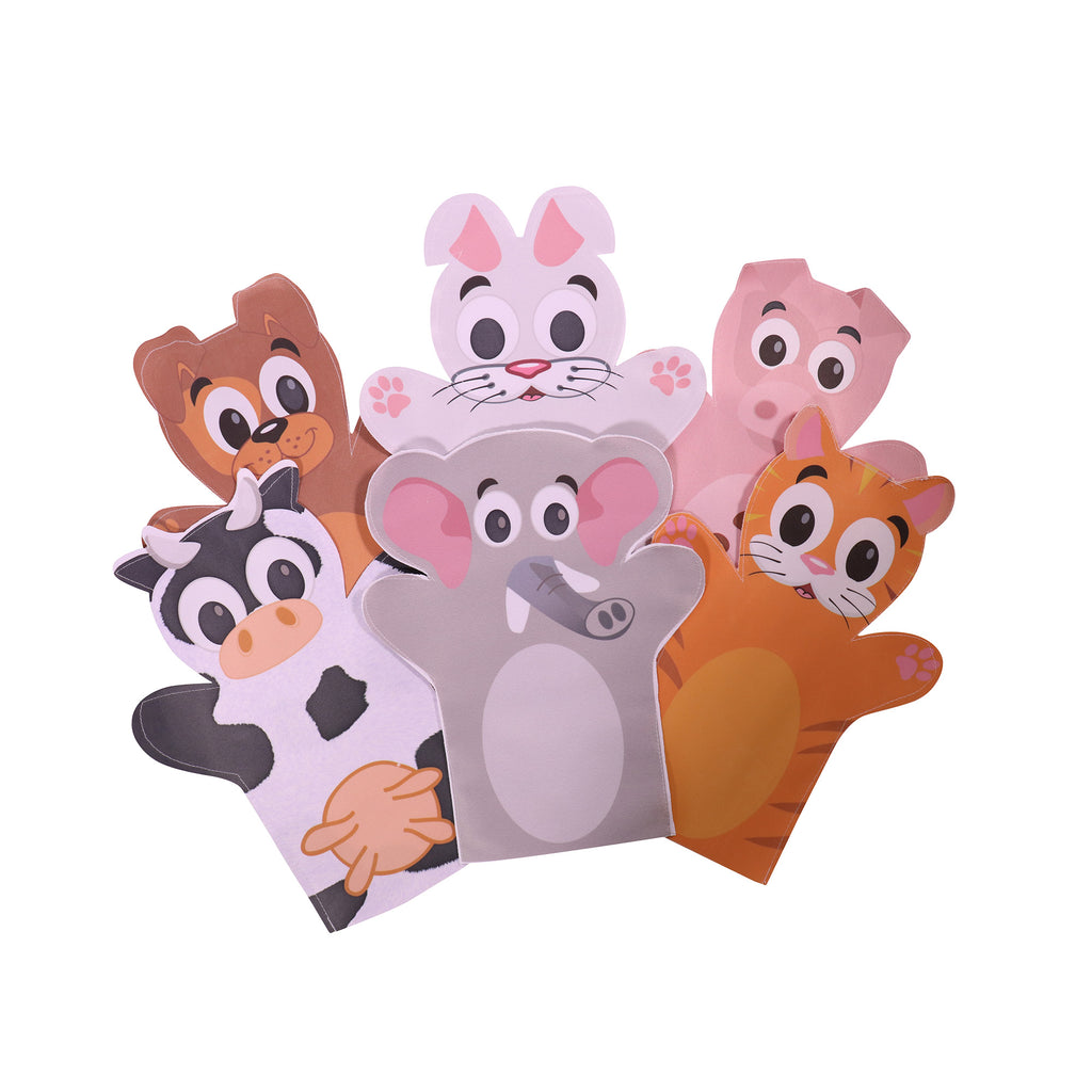 Puppets Animals Grow Learning Company