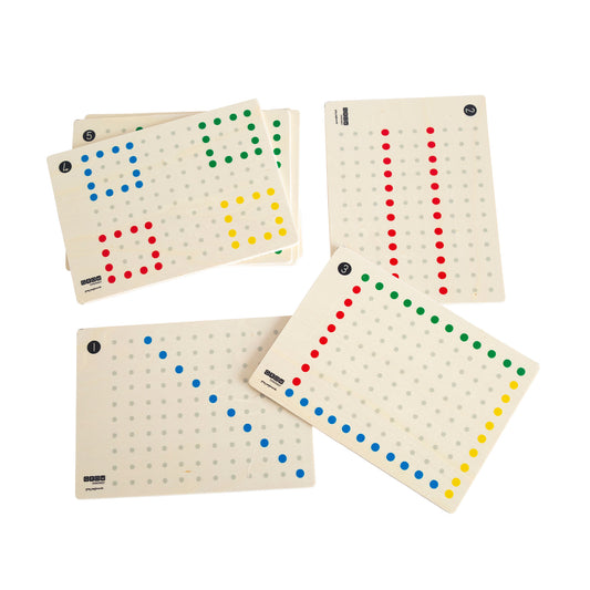 Pegboard Cards - Wood