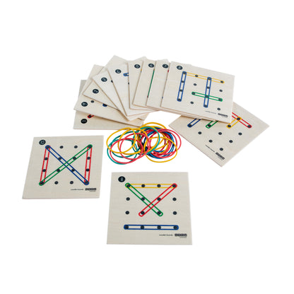 Geo-board Set - Wooden