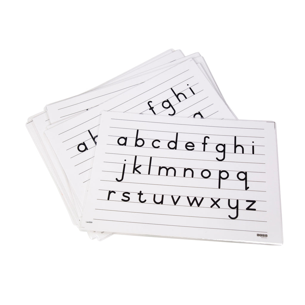 Pupil Desk Cards Alphabet Lowercase