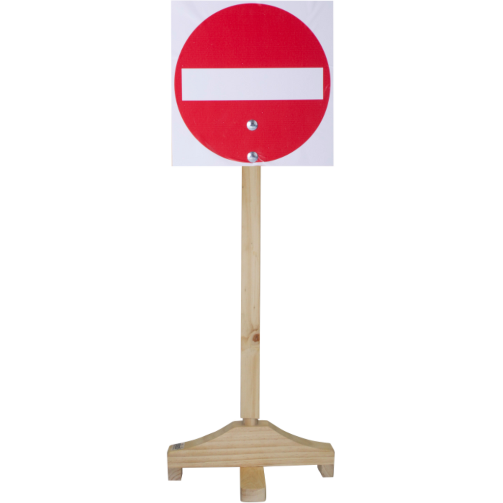 No Entry Sign And Wooden Pole Grow Learning Company no-entry-sign-and-wooden-pole-grow-learning-company