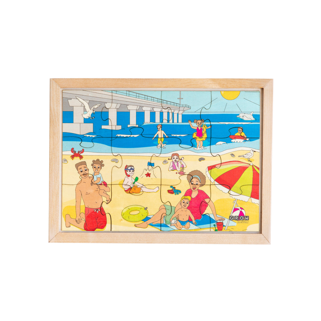 Holiday at the Beach 12 Piece Puzzle (box)