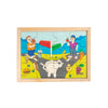 Eating Healthy & Unhealthy Foods 12 Piece Puzzle (tray)