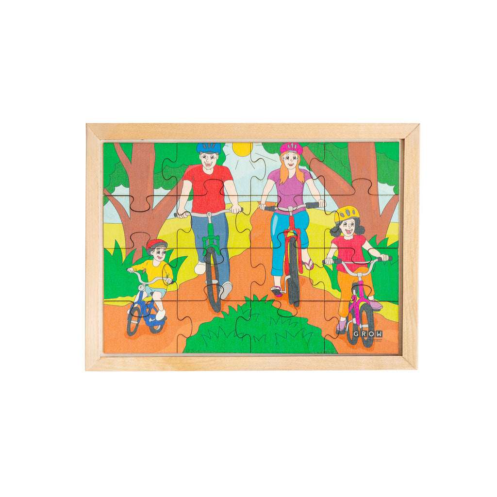 Cycling is Fun 16 Piece Puzzle (box)