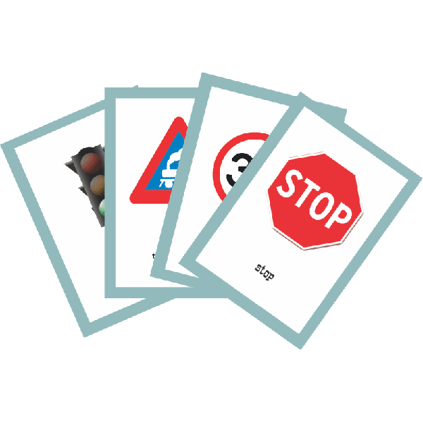 Road Signs - Flash Cards